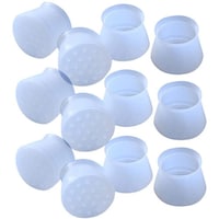 Picture of Amaae Round Silicone Non Slip Furniture Feet Covers- Clear