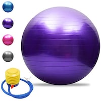 Picture of Anti-burst Yoga Balance Ball with Air Pump