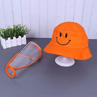 Picture of Kids Anti Splash Safety Droplets Hat- Orange