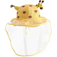 Picture of Artibetter Giraffe Design Kids Safety Face Shield Anti-Spitting Hat 