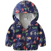 Picture of BABSUE Tree Pattern Cute Hooded Jacket for Kids