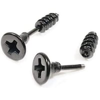 Picture of Screw Shaped Stud Earrings for Men and Women