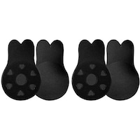 Picture of Volwco Silicone Full Coverage Shaper Bra - Black, Pack of 2 pair