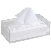 Picture of Skeido Facial Tissue Dispenser Box - Clear