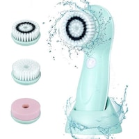 Picture of Unik Love Electric Rotating 3 in1 Facial Cleansing Brush - Blue, Pack of 1Psc