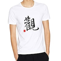 Picture of Men's Round Neck T-Shirt White