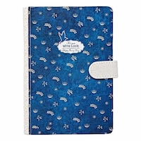 Picture of Tasheng Eric Small Flower Diary, Blue