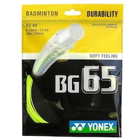 Picture of Yonex BG 65 Badminton String, 10m, Yellow
