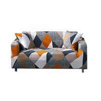 Picture of HCJNT Elastic Stretch Printed Sofa Cover - Multicolor