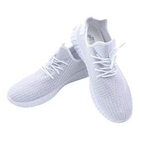 Picture of Casual Synthetic Sports Running Lightweighted Sneakers For Mens - White