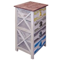 Picture of Creative Home Multipurpose Wooden Cabinet, X7-A, 4 Drawers