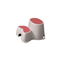 Picture of Double-Layer Stool Child Non-Slip Plastic Small Chair (Coral Powder)