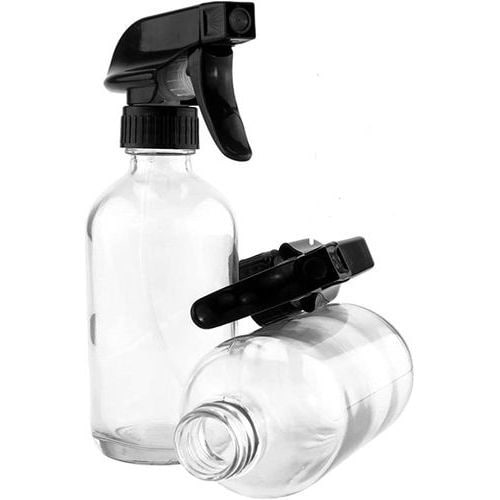 Boston Round Black Plastic Trigger Spray Bottle for Hair Salon Care  Packaging 500ml - China Boston Round Type, Black Color