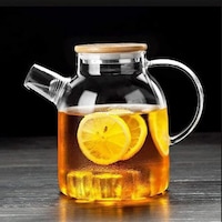 Picture of FUFU Borosilicate Glass Heat Resistant Filter Teapot
