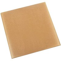 Picture of FUFU Disposable Paper Sheets, Brown, Pack of 100Pcs