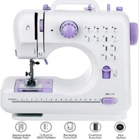 Picture of Jinlongshan Portable Sewing Machine, White and Purple