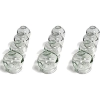 Picture of Viya Professional Fire Cupping Glass Cups, Pack of 12