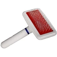 Picture of Mumoo Bear Hair Removal Brush for Pets, Red and White