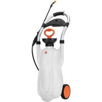 Picture of Hylan High Pressure Household Watering Can Sprayer - White & Orange, 16 L