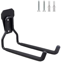 Picture of Hylan Wall Mounted Heavy Duty Metal Hooks for Storage - Black
