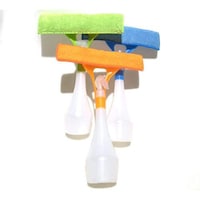 Picture of Hylan Spray Bottle with Microfiber Scrubber - Multi Color, 3 pcs