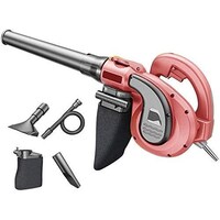 Picture of Hylan Electric Compact Leaf Blower Vacuum Cleaner - Red & Black, 1200 W