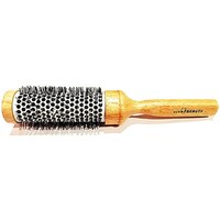 Picture of Viya Bristle Round Hair Brush Comb with Wood Handle 