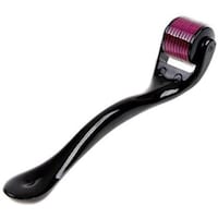 Picture of Anself 1.0mm Micro Needle Skin Roller for Dermatology Therapy - Black
