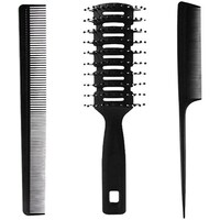Picture of Beauenty Paddle Hair Brush Comb Set - 3 Pcs