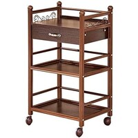 Picture of Viya 3-Tier Trolley For Pedicure - Walnut 