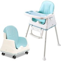 Picture of Naor Multifunctional Baby High Chair with Tray, Blue