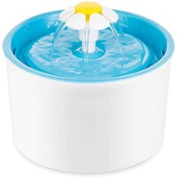 Picture of Mumoo Bear Pet Fountain for Water Drinking, White & Blue - 1.6L