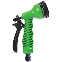 Picture of Hylan Garden Hose Gun Portable Adjustable 7 Patterns Sprinkler - Green