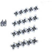 Picture of Hylan 1/2'' Cross Misting Nozzle Drip Irrigation Kit - Grey, Pack of 20pcs