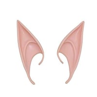 Picture of Gaoshi Halloween Latex Elf Ears - Skin Colour, One Size, Set of 2 Pairs