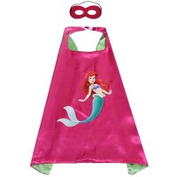 Picture of Gaoshi Kids Reversible Mermaid Super Hero Cape with Mask