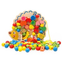 Picture of UKR Wooden Hedgehog Bead Game- Multicolour