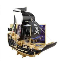 Picture of UKR 3D Pirate Boat Assembly Puzzle - Pack of 129pcs
