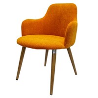 Picture of Jilphar Steel Frame Leg Arm Chair - JP1082