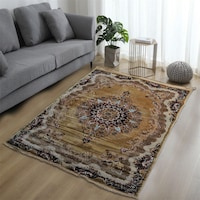 Picture of Qasr Al Sajad Saryon Super Soft Silk Turkish Carpet - 150x220 cm
