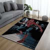 Picture of Spider Man Soft Non-Slip Carpet - Multicolour, 120x170 cm