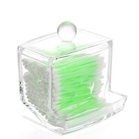 Picture of Watpot Q-Tip Cotton Swab Organiser - Clear