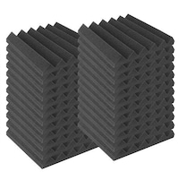 Picture of Jjone Soundproof Panel Wedge Acoustic Foam Wall Tiles