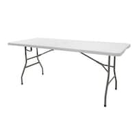 Picture of Procamp Fold in Half Table, 6 ft - White