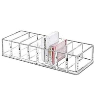 Picture of 8 Slotted Acrylic Compact Makeup Organizer - Clear