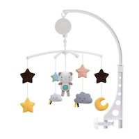 Picture of Freewalk Musical Baby Crib with Lights and Music - White