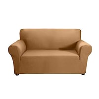 Picture of Goolsky Stretchable Fabric Slipcover for 2 Seater Sofa