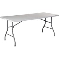 Picture of Jeico Heavy Duty Centerfoldable Table - White
