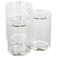 Picture of Beauenty Acrylic Cosmetic Organizer with Lids, Clear
