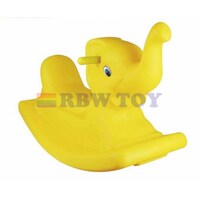 Picture of Rainbow Toys Kids Rocking Elephant Shape Seesaw, RW-16426, Yellow
